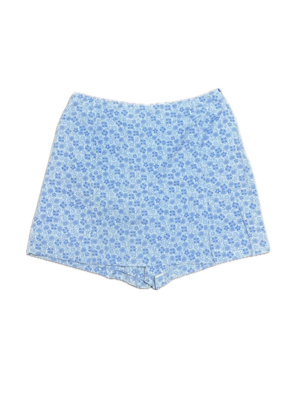 Sonoma Light Blue Floral Skort Shorts